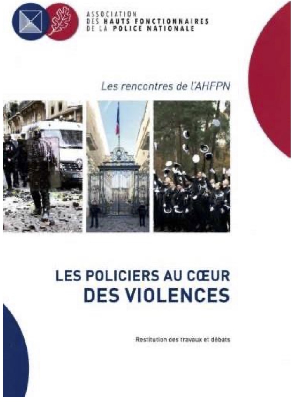 Policiers au coeur des violences synthese pour AACLE